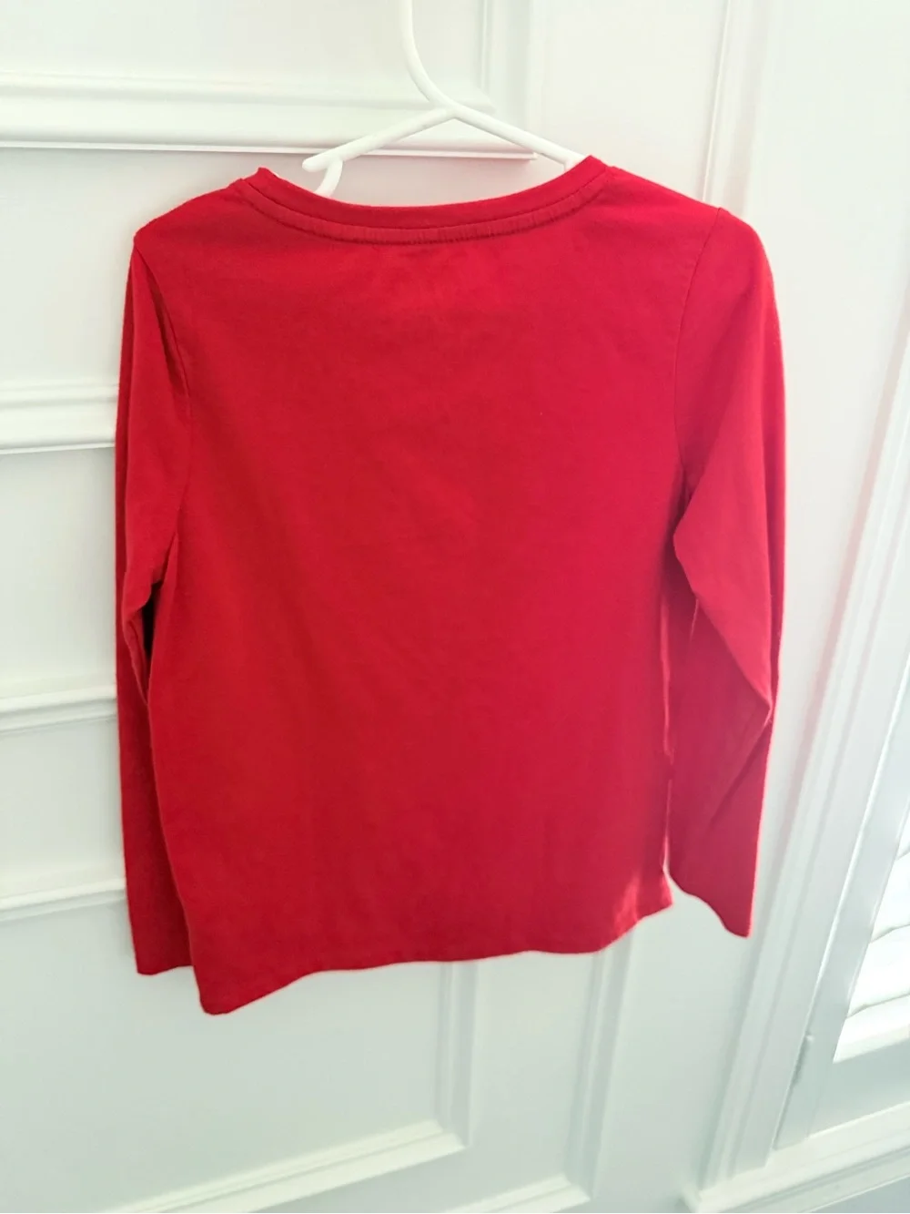 Girls Red Heart Long Sleeve tee